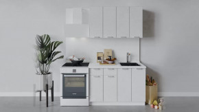 Кухонный гарнитур «Гранита» длиной 120 см в Пангоды - pangody.mebel-tymen.ru | фото