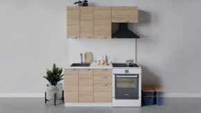 Кухонный гарнитур «Гранита» длиной 160 см в Пангоды - pangody.mebel-tymen.ru | фото