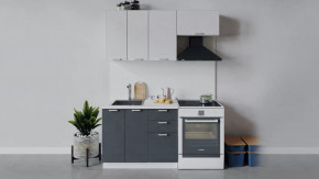 Кухонный гарнитур «Гранита» длиной 160 см в Пангоды - pangody.mebel-tymen.ru | фото