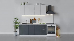 Кухонный гарнитур «Гранита» длиной 180 см в Пангоды - pangody.mebel-tymen.ru | фото