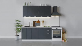 Кухонный гарнитур «Гранита» длиной 180 см в Пангоды - pangody.mebel-tymen.ru | фото