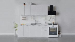 Кухонный гарнитур «Гранита» длиной 200 см в Пангоды - pangody.mebel-tymen.ru | фото