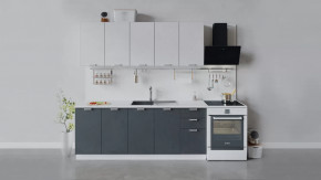 Кухонный гарнитур «Гранита» длиной 200 см в Пангоды - pangody.mebel-tymen.ru | фото