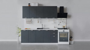 Кухонный гарнитур «Гранита» длиной 200 см в Пангоды - pangody.mebel-tymen.ru | фото