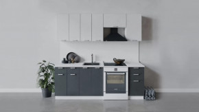 Кухонный гарнитур «Гранита» длиной 220 см в Пангоды - pangody.mebel-tymen.ru | фото