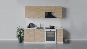 Кухонный гарнитур «Гранита» длиной 220 см в Пангоды - pangody.mebel-tymen.ru | фото