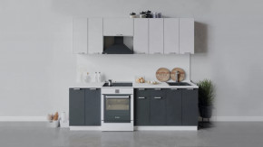 Кухонный гарнитур «Гранита» длиной 240 см в Пангоды - pangody.mebel-tymen.ru | фото