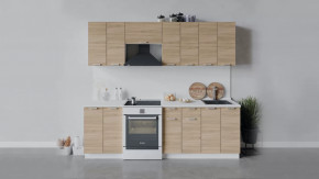 Кухонный гарнитур «Гранита» длиной 240 см в Пангоды - pangody.mebel-tymen.ru | фото