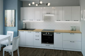 Кухонный гарнитур Жасмин экстра 1 3000 мм в Пангоды - pangody.mebel-tymen.ru | фото