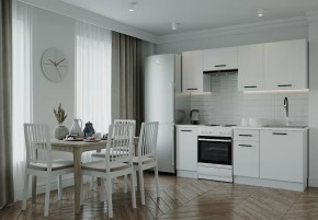 Кухонный гарнитур Жемчуг-2000 столешница 38 мм в Пангоды - pangody.mebel-tymen.ru | фото