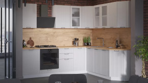 Кухонный гарнитур «Кимберли» №6 Белый, Сноу в Пангоды - pangody.mebel-tymen.ru | фото