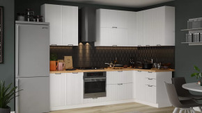 Кухонный гарнитур «Кимберли» №7 Белый, Сноу в Пангоды - pangody.mebel-tymen.ru | фото