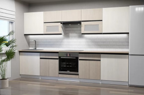 Кухонный гарнитур Кварц экстра 3000 мм в Пангоды - pangody.mebel-tymen.ru | фото