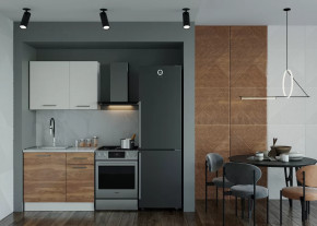 Кухонный гарнитур Лада-1000 столешница 26 мм в Пангоды - pangody.mebel-tymen.ru | фото