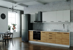 Кухонный гарнитур Лада-2800 столешница 26 мм в Пангоды - pangody.mebel-tymen.ru | фото