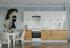 Кухонный гарнитур Лада-3000 столешница 38 мм в Пангоды - pangody.mebel-tymen.ru | фото