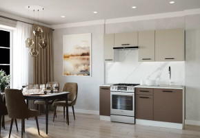 Кухонный гарнитур Латте-1800 столешница 38 мм в Пангоды - pangody.mebel-tymen.ru | фото