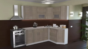 Кухонный гарнитур Лира мега прайм 2000*1500 мм в Пангоды - pangody.mebel-tymen.ru | фото