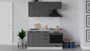 Кухонный гарнитур «Лорас» длиной 160 см со шкафом НБ в Пангоды - pangody.mebel-tymen.ru | фото