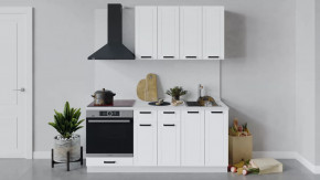 Кухонный гарнитур «Лорас» длиной 180 см со шкафом НБ в Пангоды - pangody.mebel-tymen.ru | фото