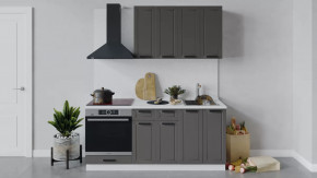 Кухонный гарнитур «Лорас» длиной 180 см со шкафом НБ в Пангоды - pangody.mebel-tymen.ru | фото