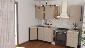 Кухонный гарнитур Надежда прайм 4 900*2000 мм в Пангоды - pangody.mebel-tymen.ru | фото