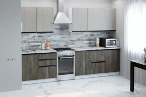 Кухонный гарнитур Нефрит экстра 2500 мм в Пангоды - pangody.mebel-tymen.ru | фото