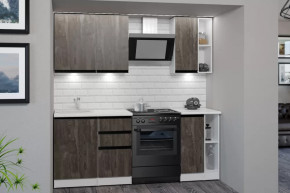 Кухонный гарнитур Ноктюрн медиум 1400 мм в Пангоды - pangody.mebel-tymen.ru | фото