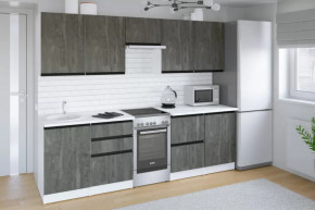 Кухонный гарнитур Ноктюрн мега 2500 мм в Пангоды - pangody.mebel-tymen.ru | фото