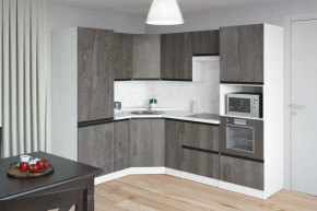 Кухонный гарнитур Ноктюрн оптима 1800х2400 мм в Пангоды - pangody.mebel-tymen.ru | фото