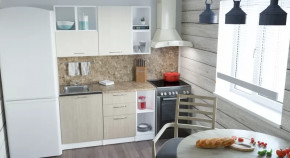 Кухонный гарнитур Ольга медиум 3 1400 мм в Пангоды - pangody.mebel-tymen.ru | фото