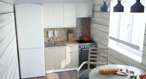 Кухонный гарнитур Ольга нормал 2 1500 мм в Пангоды - pangody.mebel-tymen.ru | фото