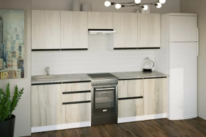 Кухонный гарнитур Паола мега 2500 мм в Пангоды - pangody.mebel-tymen.ru | фото
