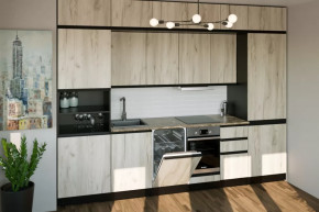 Кухонный гарнитур Равенна люкс 3000 мм в Пангоды - pangody.mebel-tymen.ru | фото