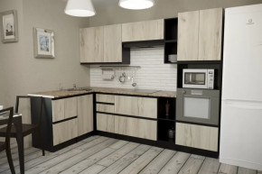 Кухонный гарнитур Равенна мега прайм 1500х2700 мм в Пангоды - pangody.mebel-tymen.ru | фото