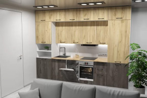 Кухонный гарнитур Сапфир 3000 мм в Пангоды - pangody.mebel-tymen.ru | фото