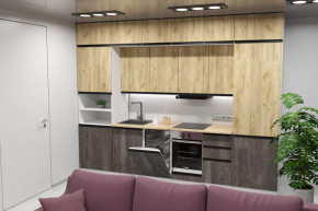 Кухонный гарнитур Сапфир экстра 3000 мм в Пангоды - pangody.mebel-tymen.ru | фото