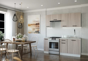 Кухонный гарнитур Шимо-1800 МДФ столешница 26 мм в Пангоды - pangody.mebel-tymen.ru | фото