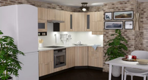 Кухонный гарнитур Симона гранд оптима 2600х1500 мм в Пангоды - pangody.mebel-tymen.ru | фото