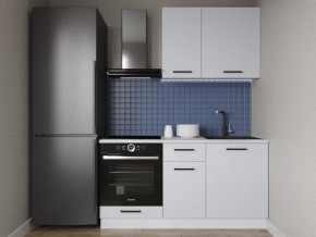 Кухонный гарнитур Смоки-1600 МДФ столешница 26 мм в Пангоды - pangody.mebel-tymen.ru | фото