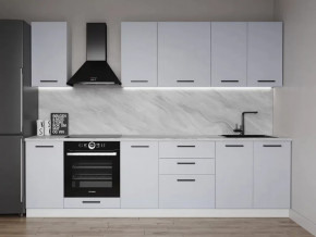 Кухонный гарнитур Смоки-2800 МДФ столешница 26 мм в Пангоды - pangody.mebel-tymen.ru | фото