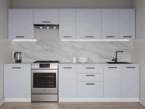 Кухонный гарнитур Смоки-3000 МДФ столешница 26 мм в Пангоды - pangody.mebel-tymen.ru | фото