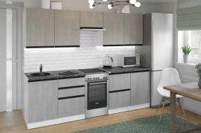 Кухонный гарнитур Сюита мега 2500 мм в Пангоды - pangody.mebel-tymen.ru | фото