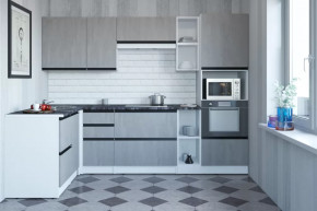 Кухонный гарнитур Сюита мега прайм 1500х2700 мм в Пангоды - pangody.mebel-tymen.ru | фото