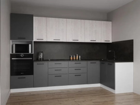 Кухонный гарнитур угловой Санторини-3200х1400 МДФ столешница 38 мм в Пангоды - pangody.mebel-tymen.ru | фото