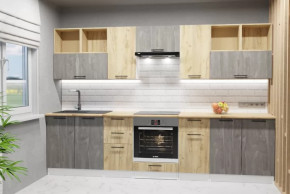 Кухонный гарнитур Виола 3000 мм в Пангоды - pangody.mebel-tymen.ru | фото