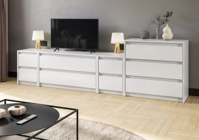 Модульная гостиная Айден Белое дерево в Пангоды - pangody.mebel-tymen.ru | фото