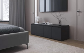 Модульная гостиная Берген Диамант серый в Пангоды - pangody.mebel-tymen.ru | фото