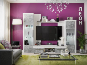 Модульная гостиная Леон в Пангоды - pangody.mebel-tymen.ru | фото