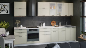 Модульная кухня «Белладжио» Белый, Софт панакота в Пангоды - pangody.mebel-tymen.ru | фото